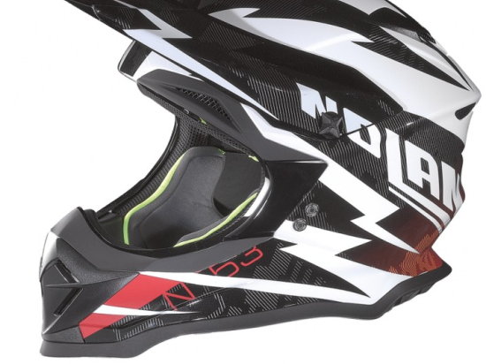 Moto helma Nolan N53 Comp Metal White 11