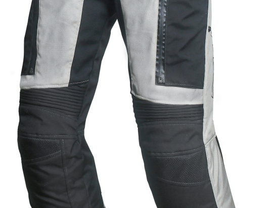 Pánské textilní moto kalhoty Spark Nautic, bílé