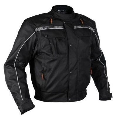 Pánská textilní moto bunda Spark Trackadvance, černá