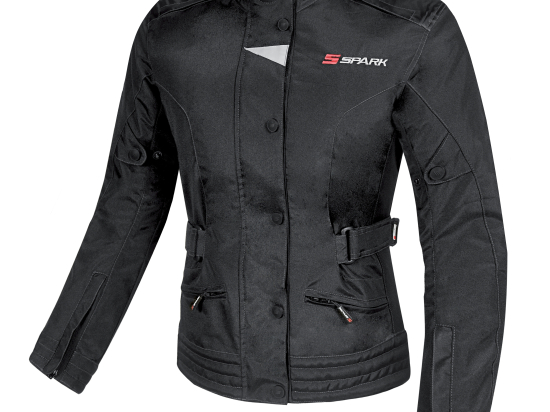 Dámská textilní moto bunda Spark Donna, černá