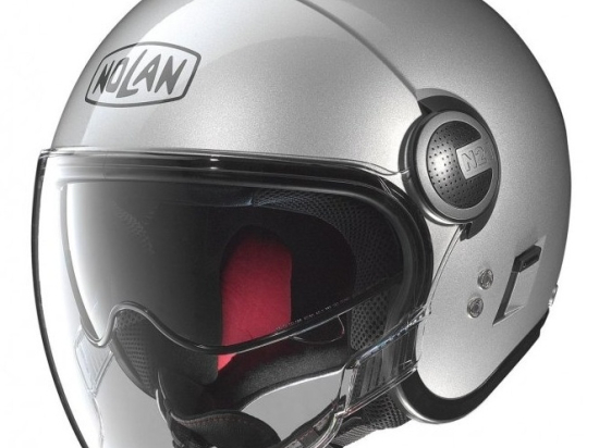 Moto helma Nolan N21 Visor Classic Platinum Silver 1