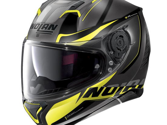 Moto helma Nolan N87 Miles N-Com Flat Lava Grey 88