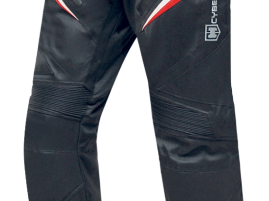 Dámské textilní moto kalhoty Cyber Gear Monica, černé