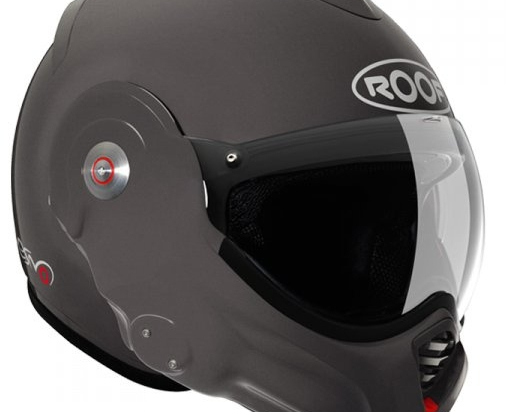 Moto helma Roof Desmo, graphite matná