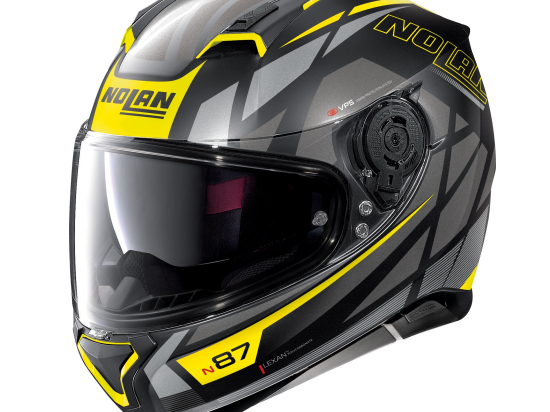 Moto helma Nolan N87 Originality N-Com Flat Black 70