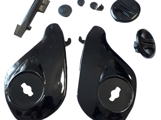 Boční kryty Cyber U-12 černé