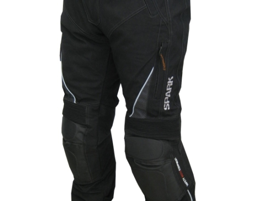 Pánské textilní Moto kalhoty Spark Blazer, černé