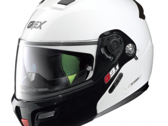 Moto helma Grex G9.1 Evolve Couple´ N-Com Metal White 20