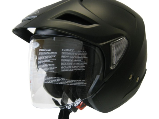 Moto helma Cyber U-388, černá matná