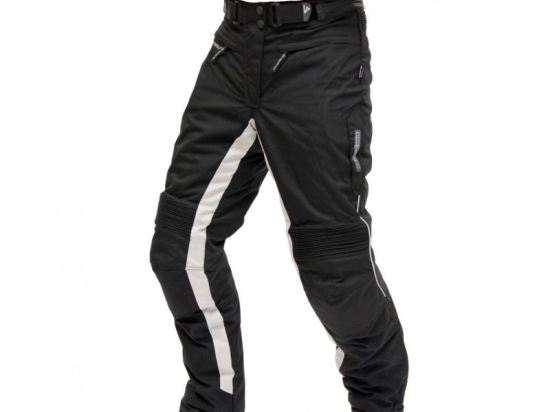 Dámské textilní moto kalhoty Spark Bora, černé