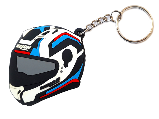Klíčenka s motivem helmy Nolan N87
