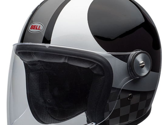 Moto helma Bell Riot Checkers Black