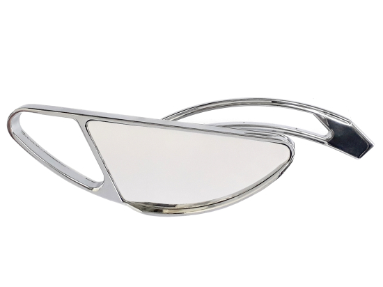 Zrcátko TechStar holé, chrom 1ks