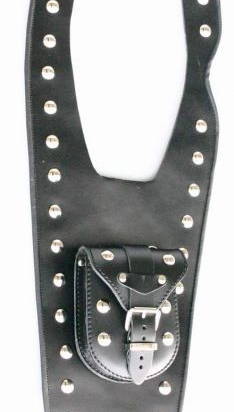 Kožený pás TechStar s brašnou na nádrž Honda VT 750 C4