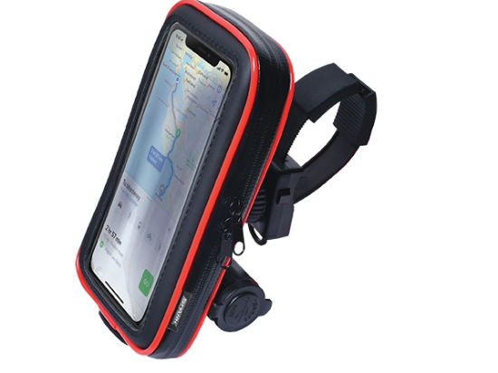 Pouzdro Spark MTH1-63H na mobil "6,3  s držákem a USB nabíječkou