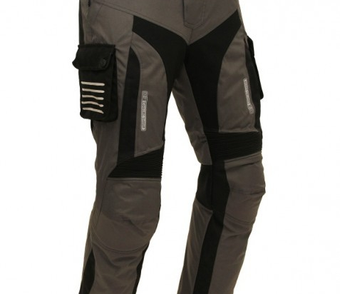 Pánské textilní moto kalhoty Spark GT Turismo, tmavé