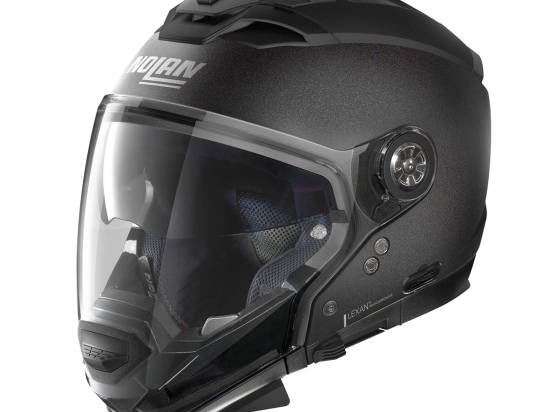 Moto helma Nolan N70-2 GT Special N-Com Black Graphite 9