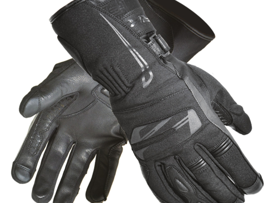 Pánské textilní moto rukavice Spark Globe, černé