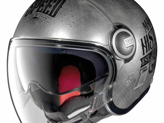 Moto helma Nolan N21 Visor Moto GP Legends Scratched Chrome 30