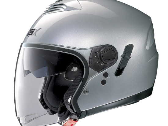 Moto helma Grex G4.1E Kinetic Silver 3