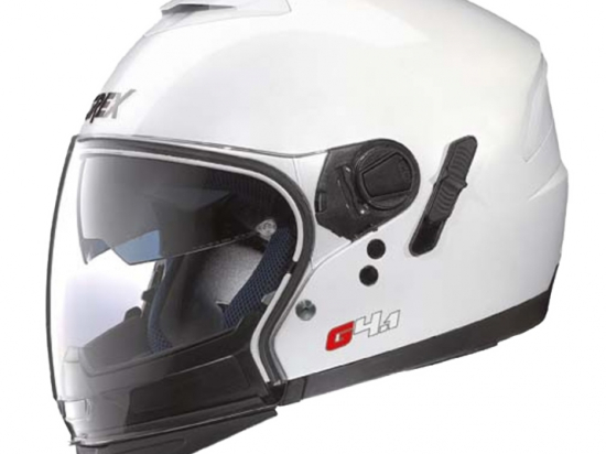 Moto helma Grex G4.1 PRO Kinetic Metal White 4