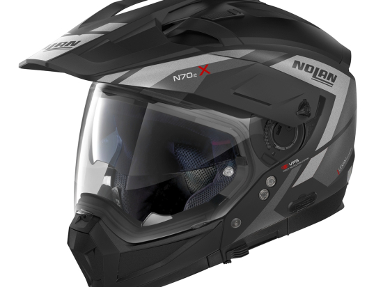 Moto helma Nolan N70-2 X Grandes Alpes N-Com Flat Black 21