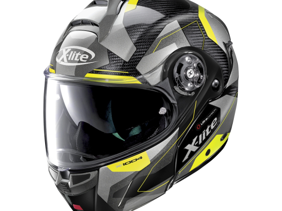 Moto helma X-Lite X-1004 Ultra Carbon Dedalon N-Com Glossy Black 18