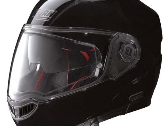 Moto helma Nolan N104 Absolute Classic N-Com Glossy Black 3