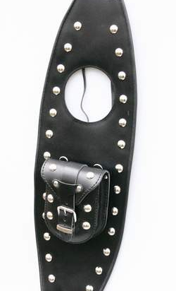 Kožený pás TechStar s brašnou na nádrž Honda VT 600 Shadow