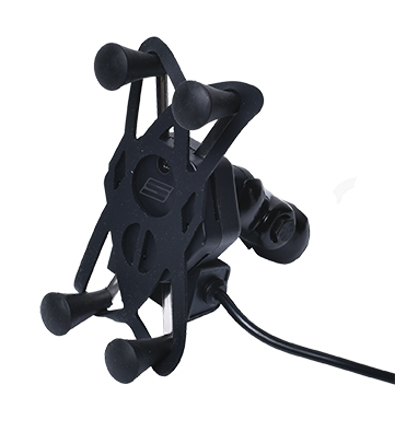 Držák na telefon Spark MTH7-2 s USB nabíječkou