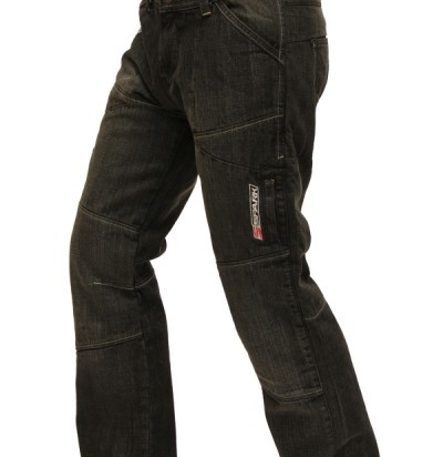 Pánské textilní moto kevlar kalhoty Spark Metro, černé