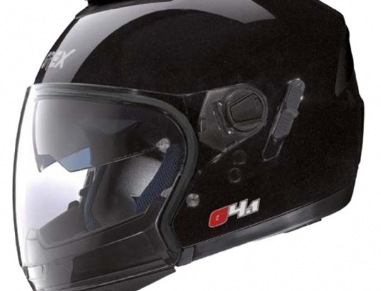 Moto helma Grex G4.1 Pro Kinetic Metal Black 1