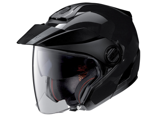 Moto helma Nolan N40-5 Classic N-Com Glossy Black 3