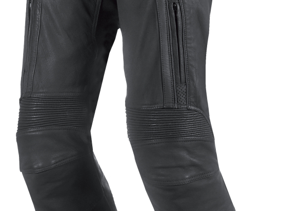 Dámské kožené moto kalhoty Spark Virginia, černé