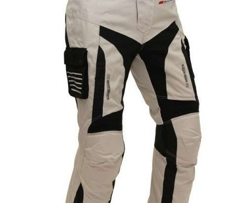 Pánské textilní moto kalhoty Spark GT Turismo, světlé