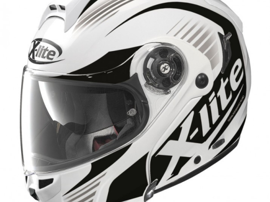 Moto helma X-Lite X-1004 Nordhelle N-Com Metal White 13