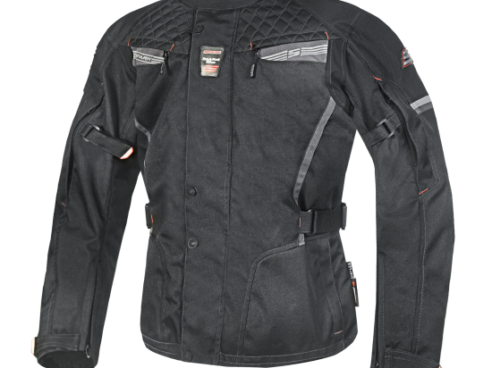 Pánská textilní moto bunda Spark Tonga, černá