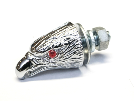 Ozdobný šroub TechStar s matkou, motiv orlí hlava