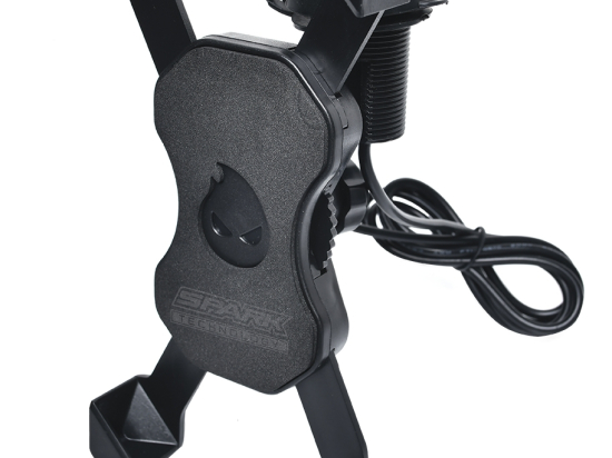 Držák na telefon Spark MTH-8R s USB nabíječkou