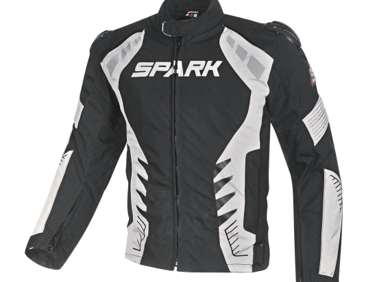 Pánská textilní moto bunda Spark Hornet, černá