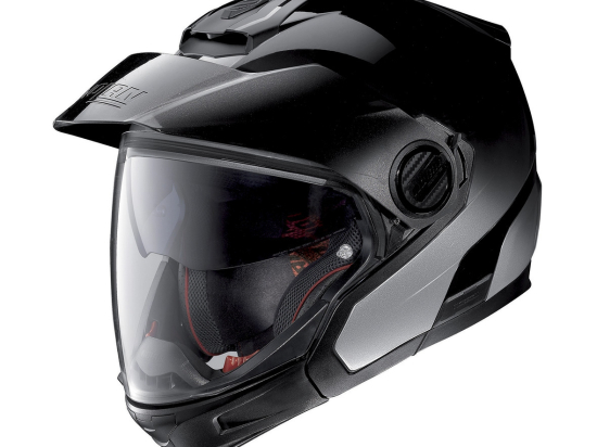 Moto helma Nolan N40-5 GT Fade N-Com Fade Silver 18