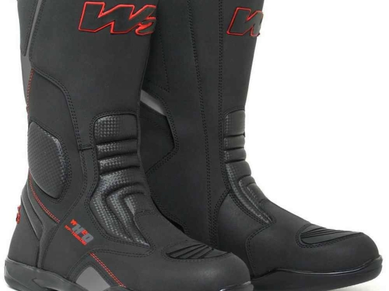 Cestovní pánské moto boty W2 Ride-T, červené