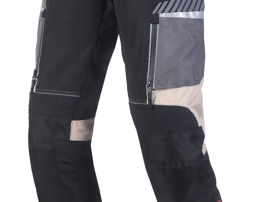 Pánské textilní moto kalhoty Spark Roadrunner, Sand