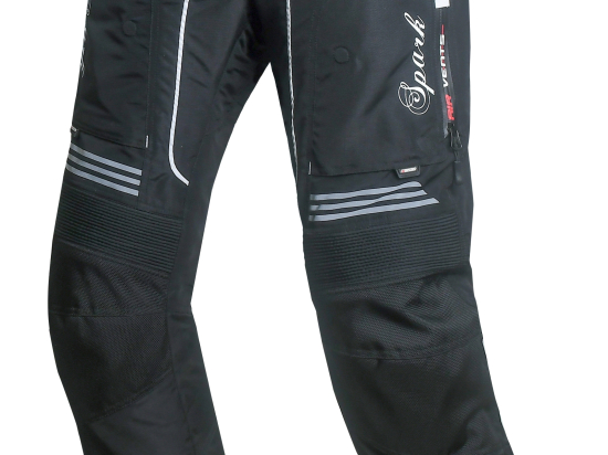 Dámské textilní moto kalhoty Spark Nora, černé