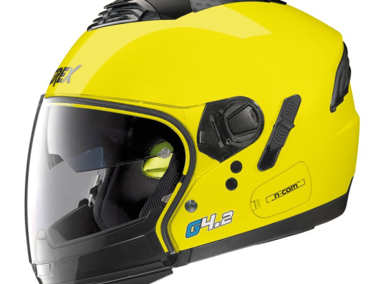 Moto helma Grex G4.2 PRO Kinetic N-Com Led Yellow 26