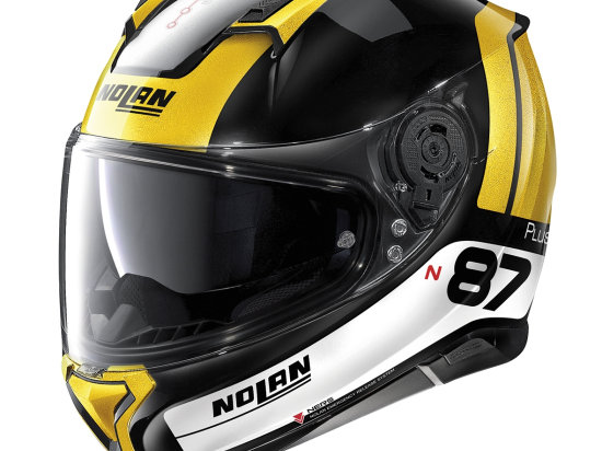 Moto helma Nolan N87 Plus Distinctive N-Com Glossy Black 27