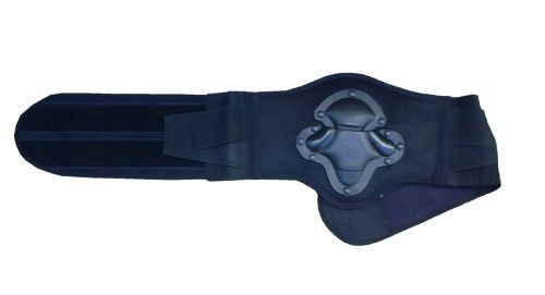 Ledvinový pás Spark lamelový, černý