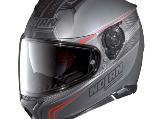 Moto helma Nolan N87 Rapid N-Com Flat Lava Grey 16