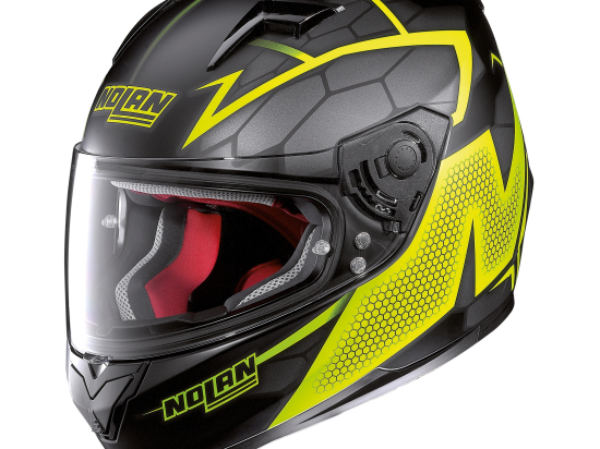 Moto helma Nolan N64 Hexagon Flat Black 85