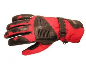 Pánské textilní moto rukavice Spark Master, červené